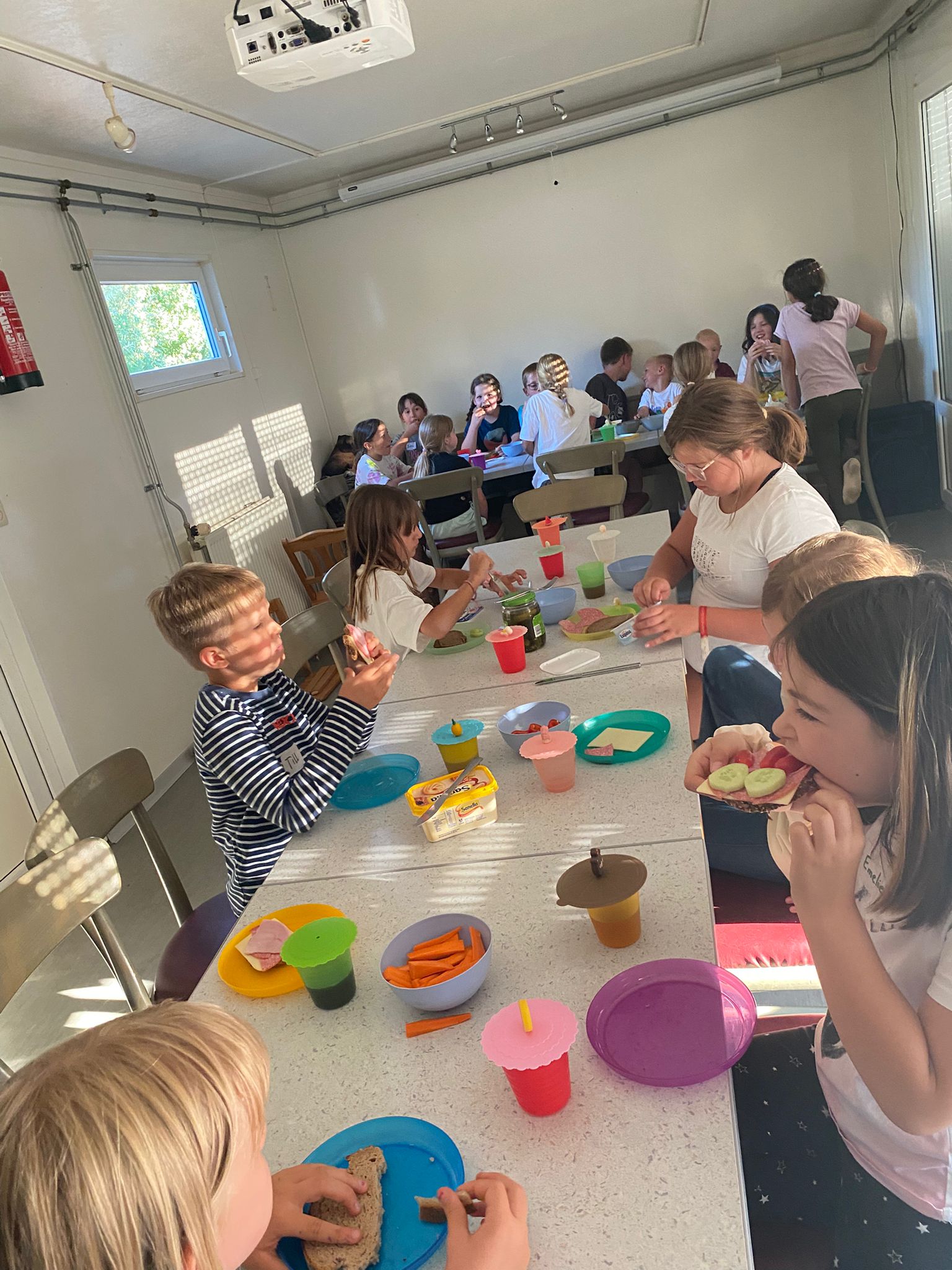 Kinder beim Camp